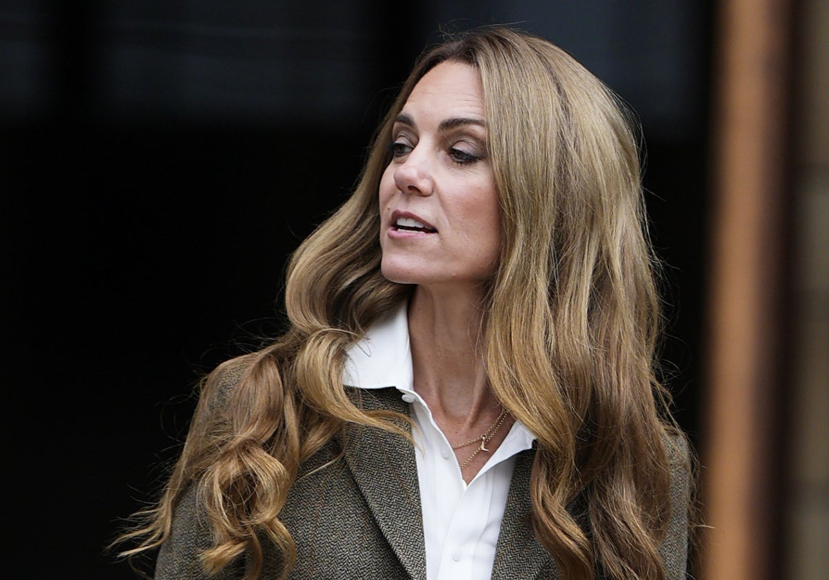 Kate Middleton, en su última aparición pública.