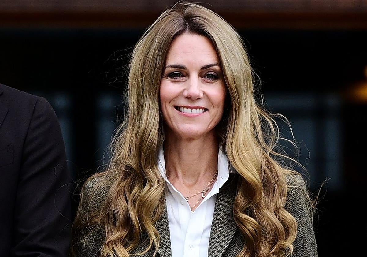 Kate Middleton, en su comentada reaparición.