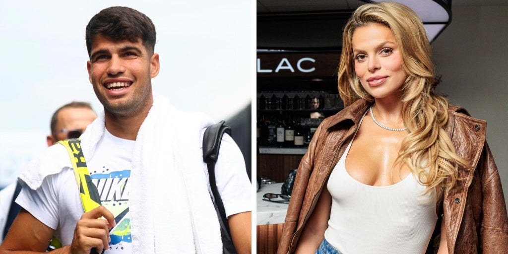Relacionan a Carlos Alcaraz con la modelo estadounidense Brooks Nader: el tenista podría estar iniciando un romance