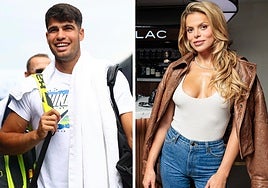 Relacionan a Carlos Alcaraz con la modelo estadounidense Brooks Nader: el tenista podría estar iniciando un romance
