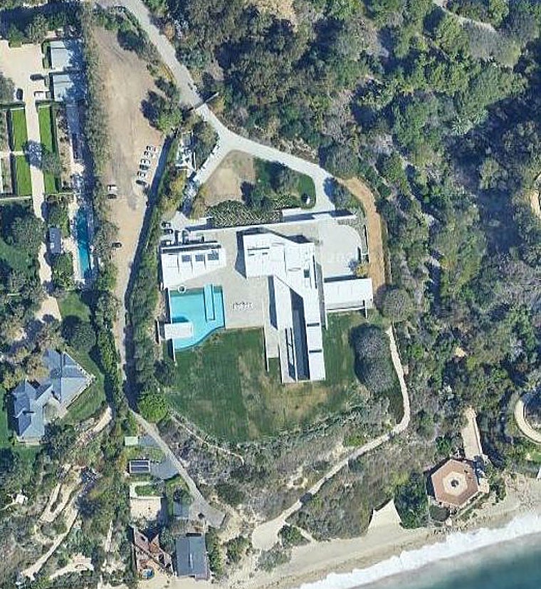 La impresionante mansión de Beyoncé y Jay-Z en Malibú