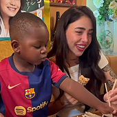 El tierno vídeo de Nicki Nicole y Keyne, el hermano pequeño de Lamine Yamal