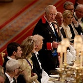 Carlos III recuerda ante Trump su historia de amor con la hija de Richard Nixon