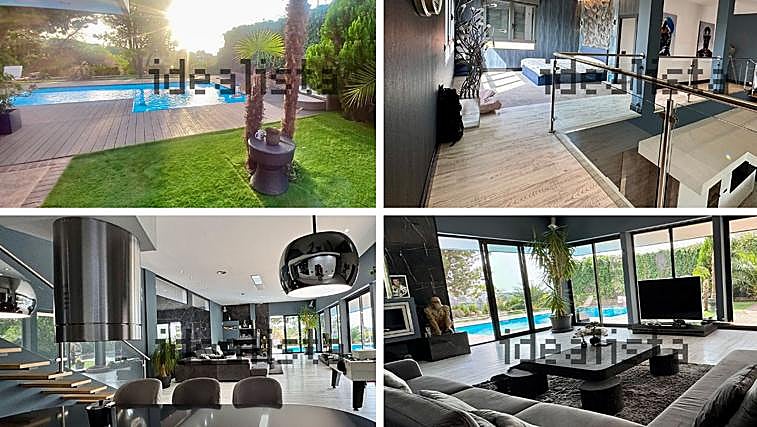 Diferentes estancias de la vivienda que Mario Casas ha puesto a la venta