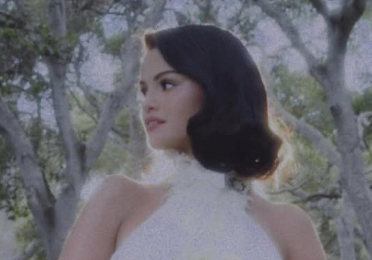 Selena Gomez, durante su boda en una imagen de su Instagram.