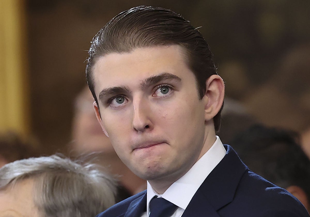 Barron, el hijo de Donald Trump, supera a Melania en fortuna gracias a las criptomonedas