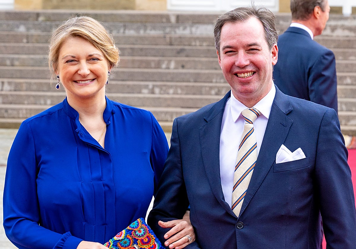 Stéphanie y Guillermo de Luxemburgo, en una imagen reciente.