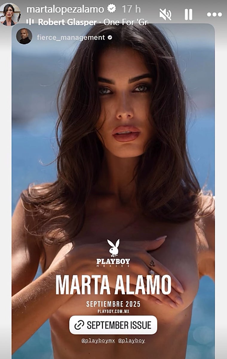 Marta López Álamo se defiende de las críticas tras una sesión para &#039;Playboy&#039; y subir unas fotos desnuda: &quot;Retrógrados&quot;