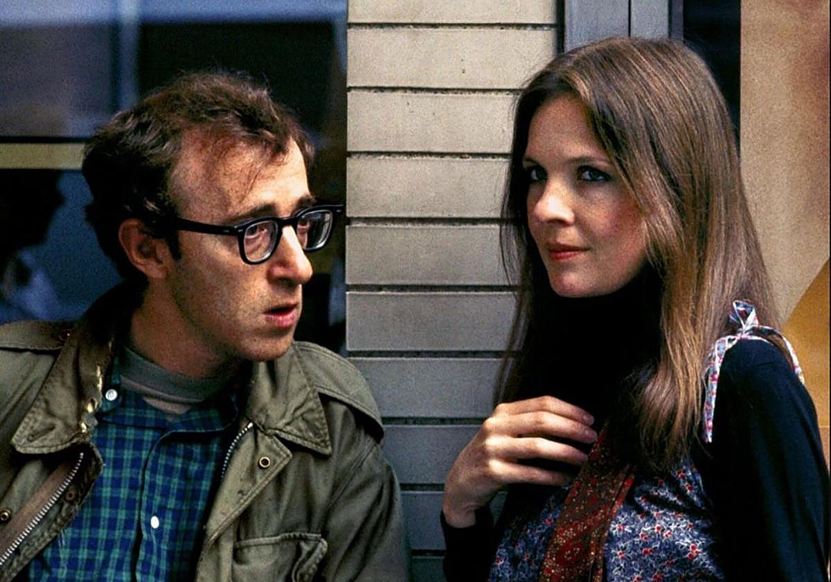 Woodie Allen y Diane Keaton en una escena de 'Annie Hall'
