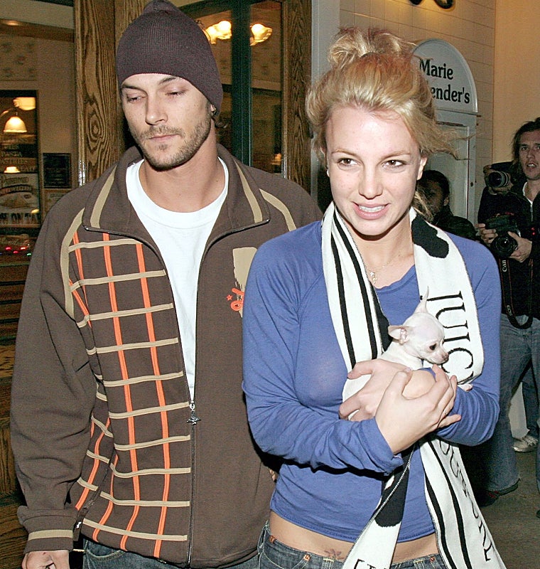 Britney Spears y Kevin Federline