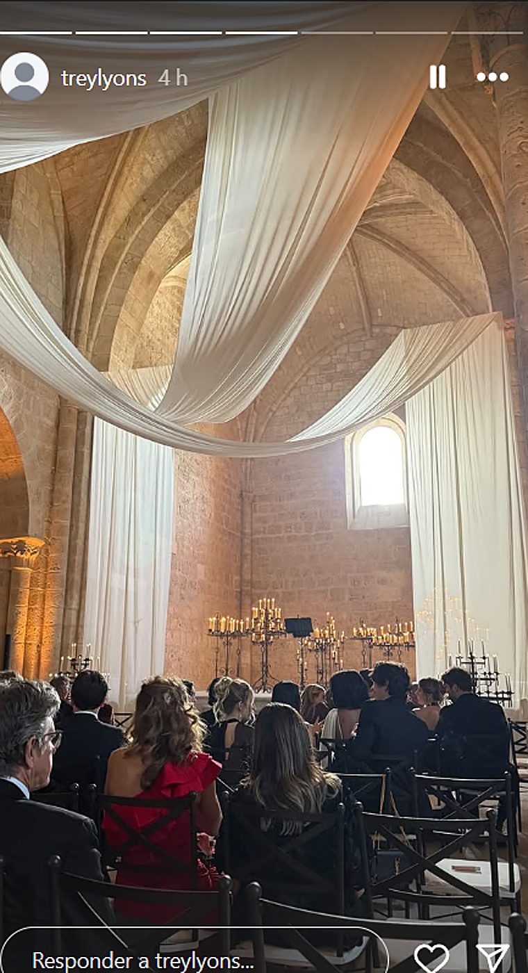 Las primeras imágenes de la boda de Stella del Carmen y Alex Gruszynski