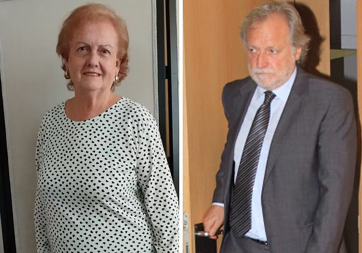 Rosario Bermudo y Leoncio González.