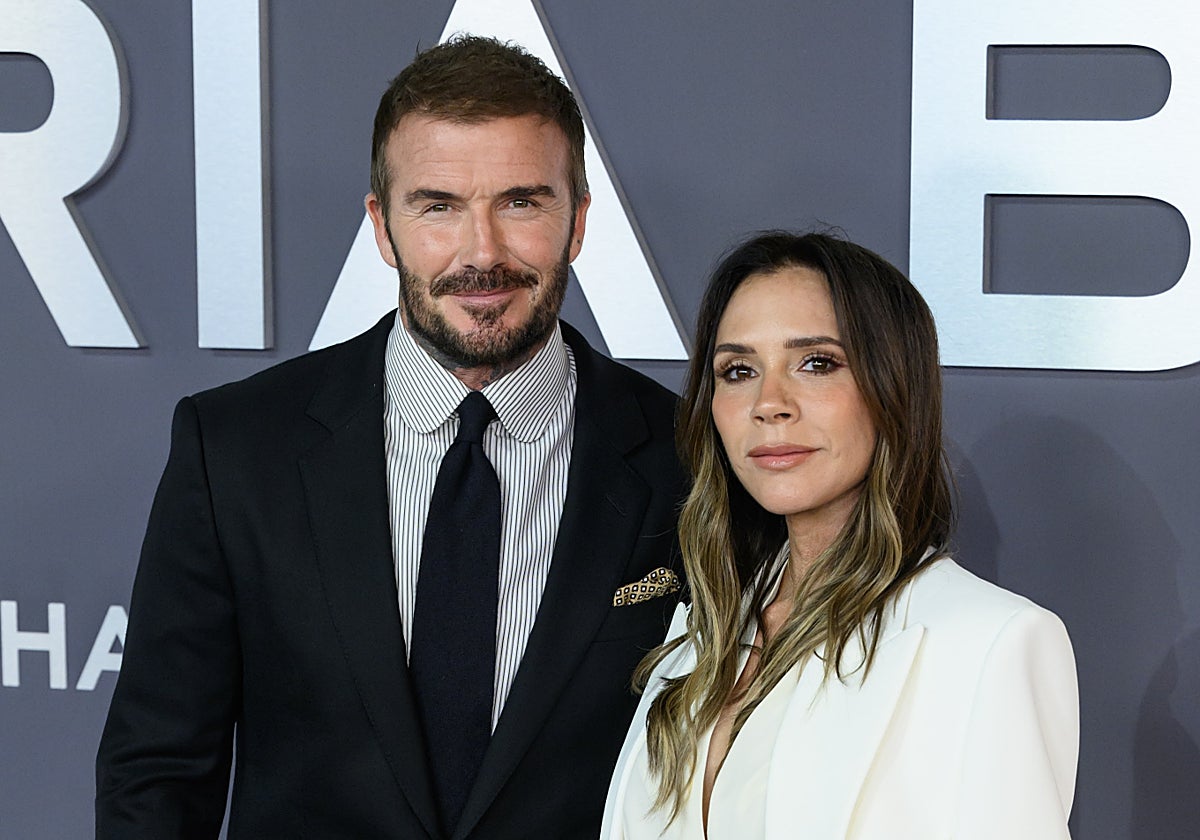 David Beckham y Victoria, en el estreno del documental de la diseñadora.