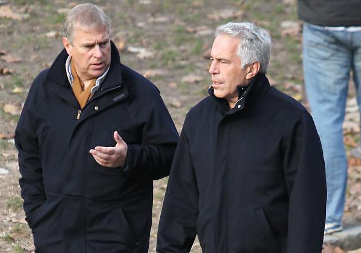 El Príncipe Andrés y Jeffrey Epstein