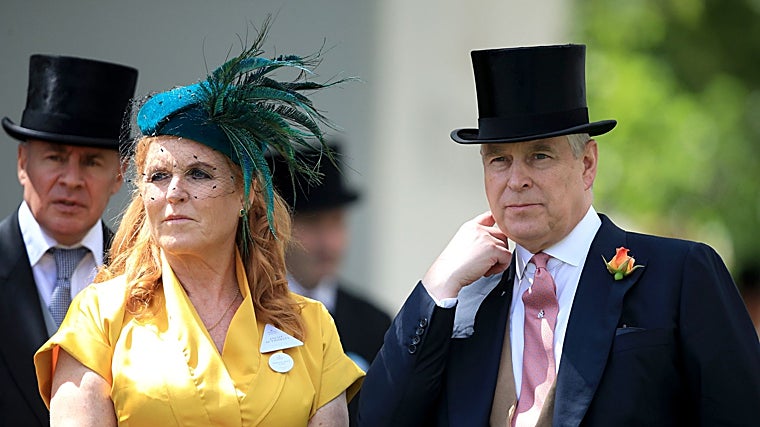 Sarah Ferguson y Andrés Mountbatten-Windsor