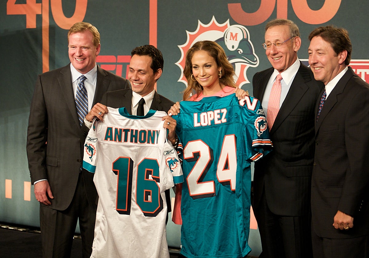 De JLo a Serena Williams: las estrellas que tienen acciones en los Miami Dolphins