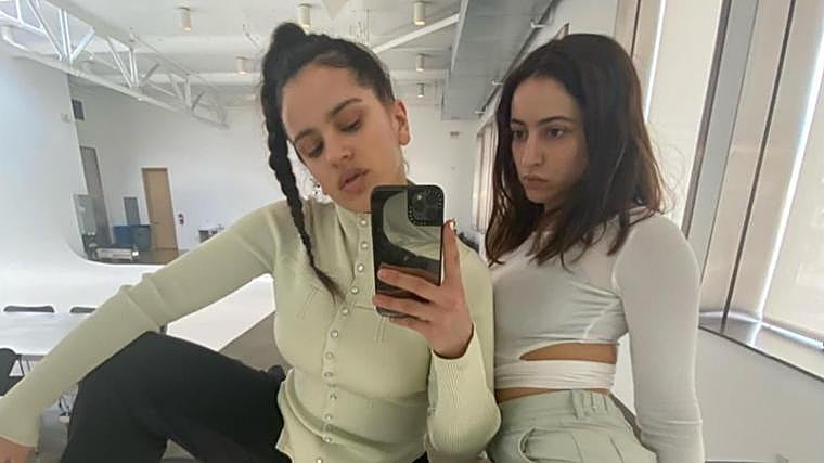 Rosalía's sister, Belle, works as a fashion designer for the Catalan singer