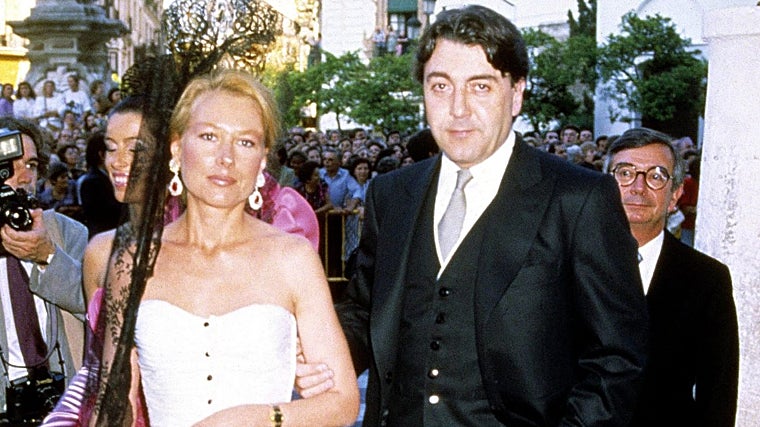 Alicia Koplowitz and Alberto Cortina