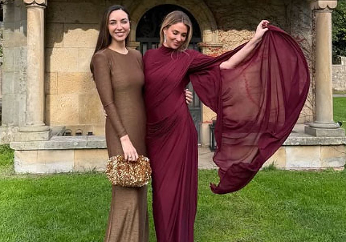 Alice Campello, en la boda de su amiga Isabel Peña.