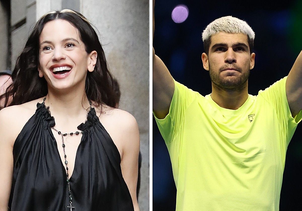 Rosalía y Carlos Alcaraz