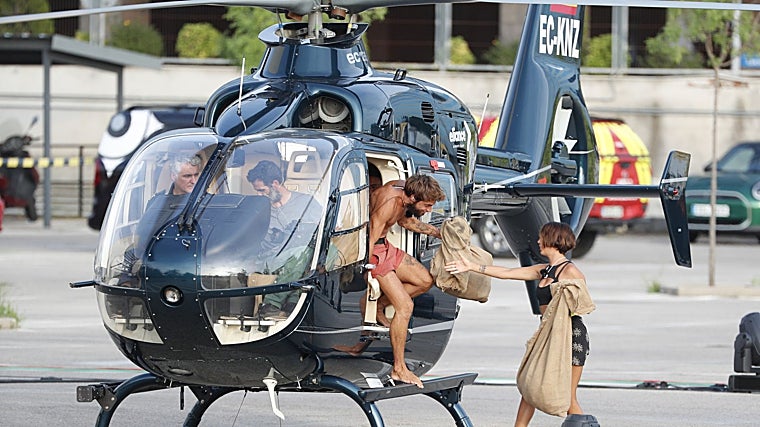 Montoya y Anita a su vuelta de 'Supervivientes'