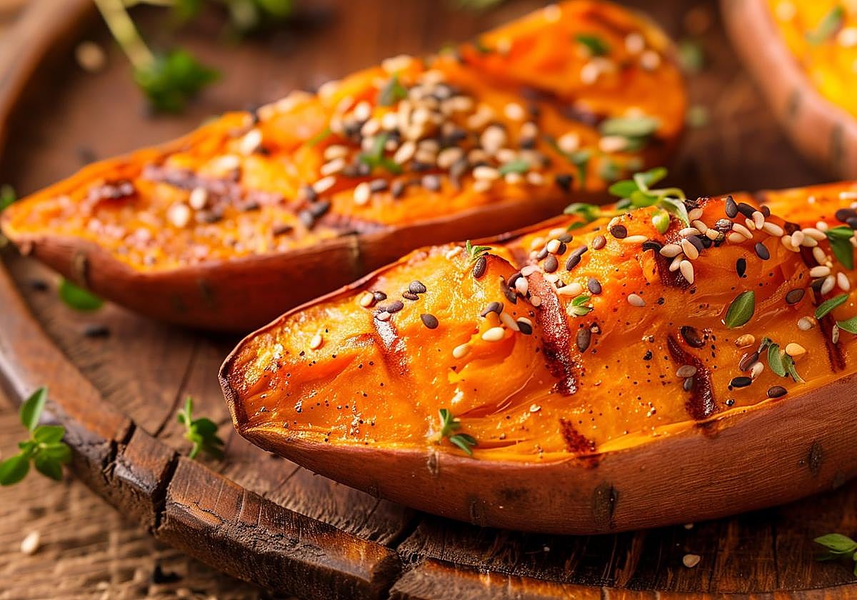 La batata o boniato es un tubérculo muy versátil en la cocina