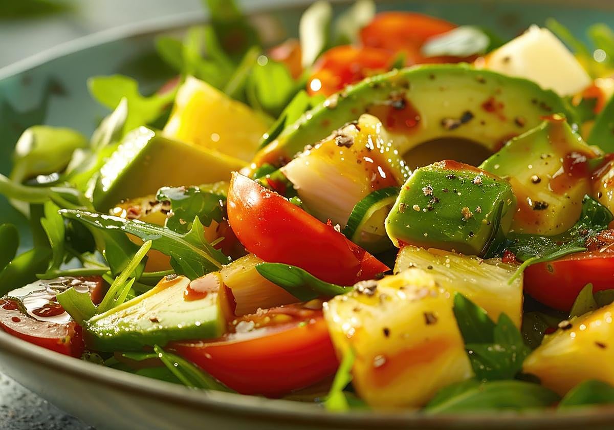 Siguiendo estos consejos, tus ensaladas con aguacates estarán perfectas