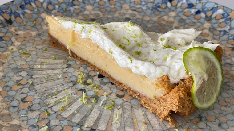 Tarta de lima