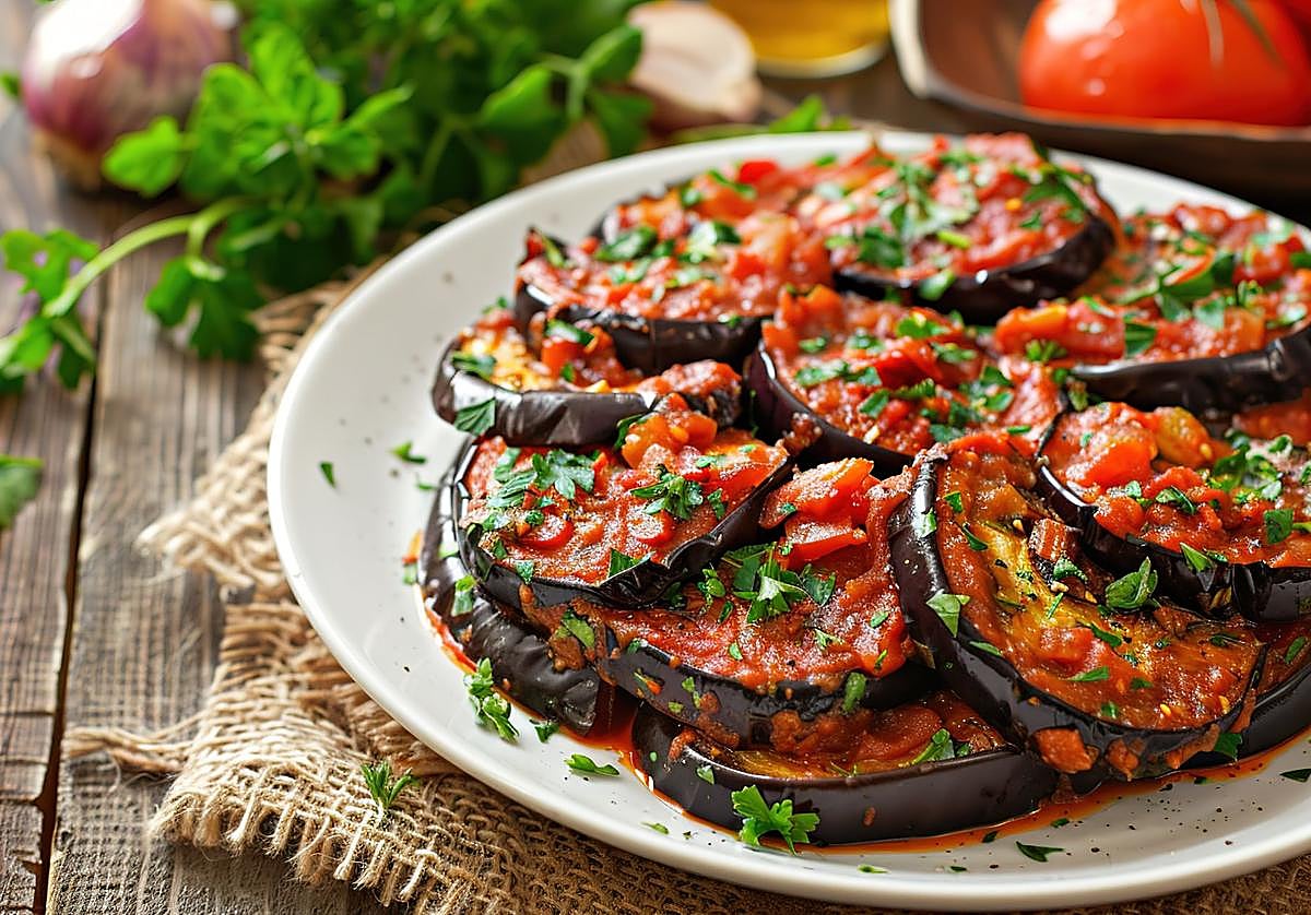 Las berenjenas son una deliciosa opción para cenar