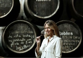 Rocío Márquez , enóloga: «Los hosteleros son enamorados de los vinos de Córdoba, pero les cuesta muchísimo defenderlos»