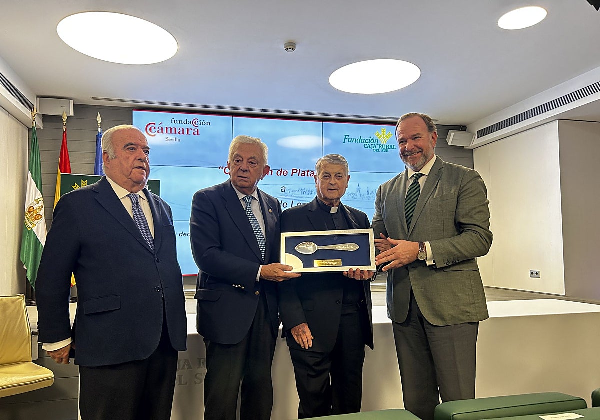 Francisco Giménez Alemán, Francisco Herrero, don Luis de Lezama y José Luis García Palacios