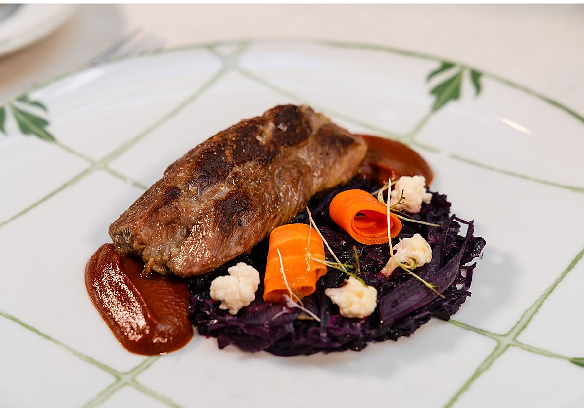 El chef Sergio Solano rinde homenaje a la montanera con nuevas propuestas donde el cerdo ibérico es el protagonista