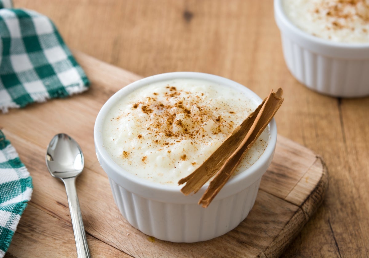 Arroz con leche de soja