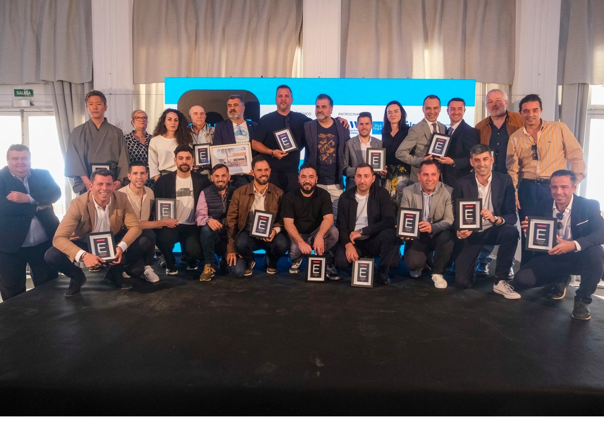 Galardonados en la última edición de los premios GURMÉ Málaga