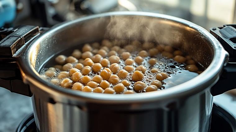 Si tienes tiempo, cuece los garbanzos en casa