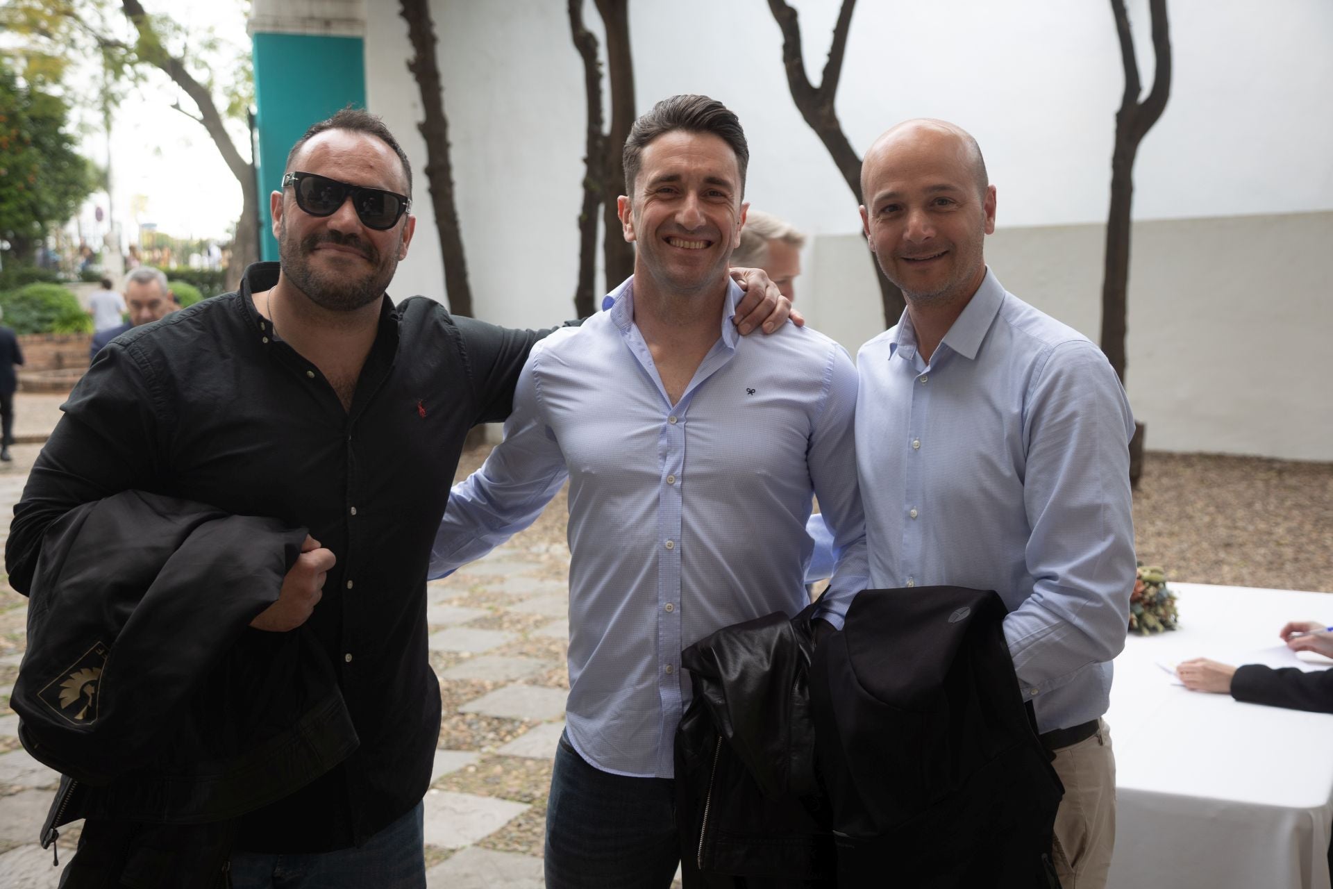 Matteo Mastroianni, Alexandro Mastroianni y Nicola Migala