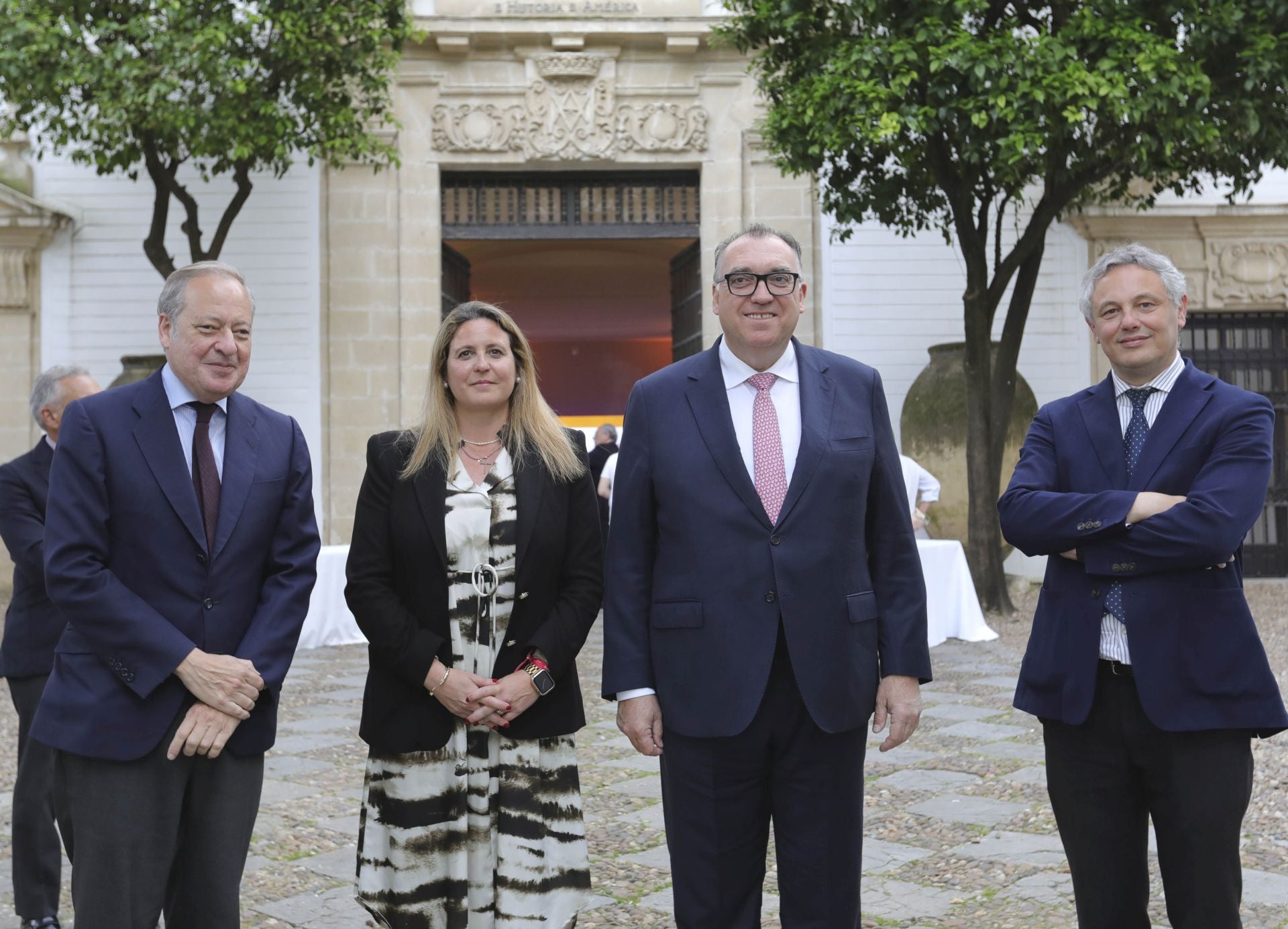 Álvaro Rodríguez Guitart, Ángela Moreno, Arturo Bernarl y Alberto García Reyes