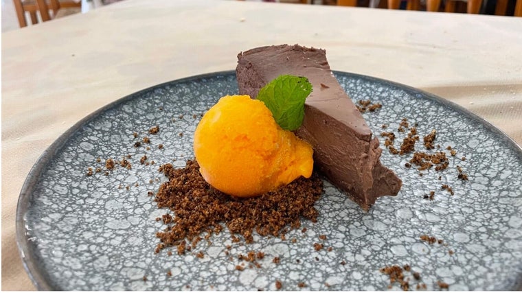 Tarta de chocolate