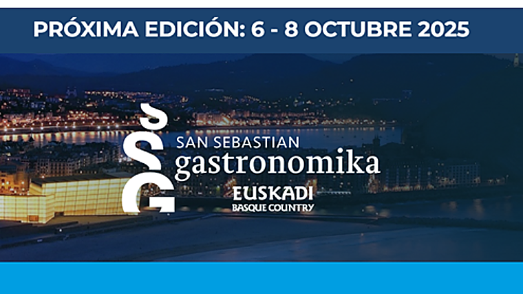 Cartel de la próxima edición de San Sebastian Gastronomika