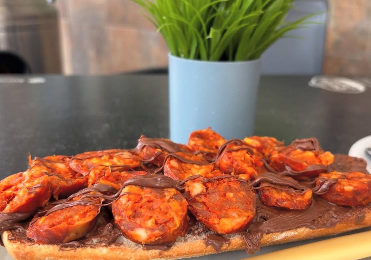 La tostada viral del Bar Vianco