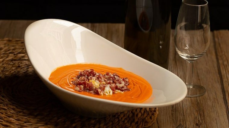 Salmorejo de Taberna La Montillana en Córdoba