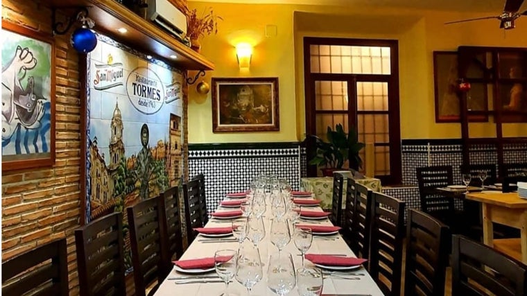 Restaurante Tormes en Málaga