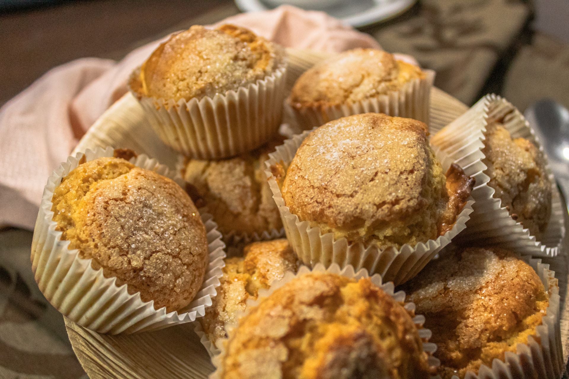 Magdalenas esponjosas con la receta casera de la abuela