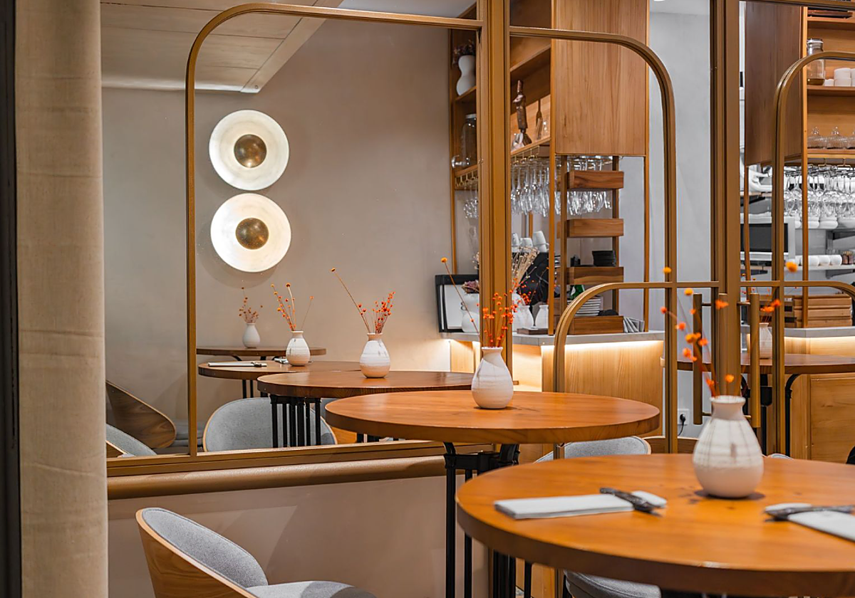 Blossom, el restaurante de Emiliano Schobert con una estrella Michelin, se encuentra en la calle Strachan, en el centro de Málaga