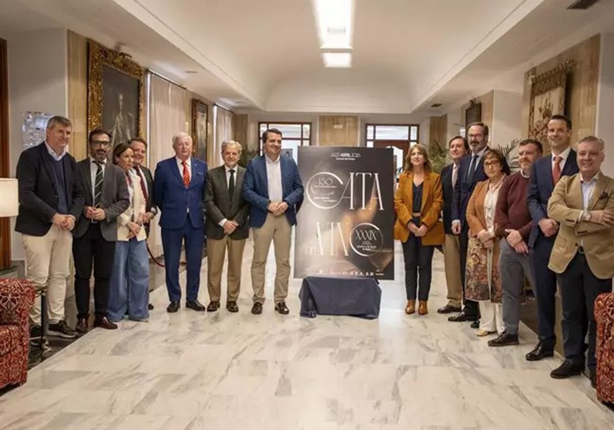 Presentación del cartel de la XXXIX Cata del Vino Montilla-Moriles