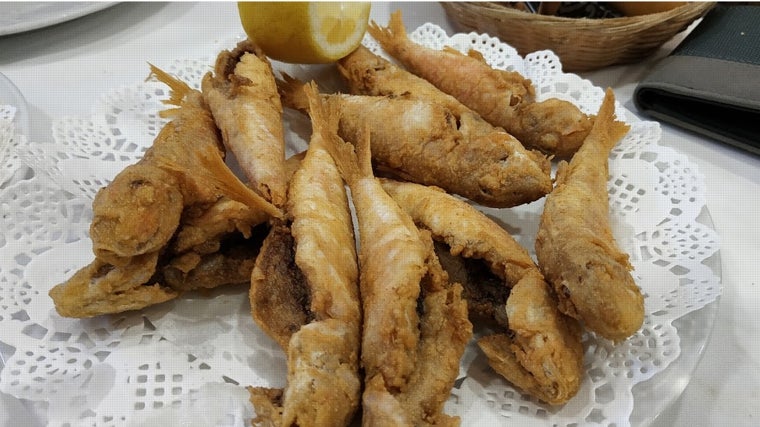 Fritura malagueña en Marisquería La Luz en Málaga