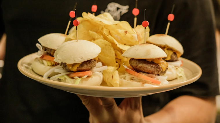 Las minihamburguesas de La Sacristía