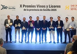 Los premios 'Vinos y Licores de la Provincia de Sevilla' cumplen su X aniversario