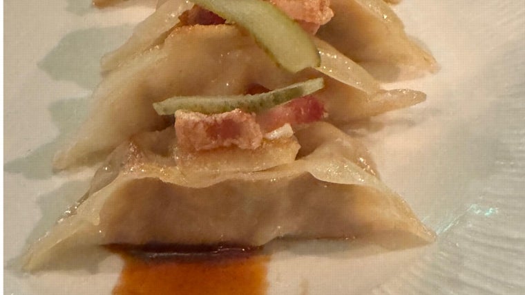 Gyozas de pato con salsa hoisin de 4 Cuartos en Torremolinos