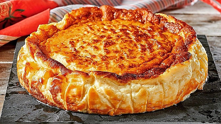 La tarta de queso de La tarta de la madre de Cris